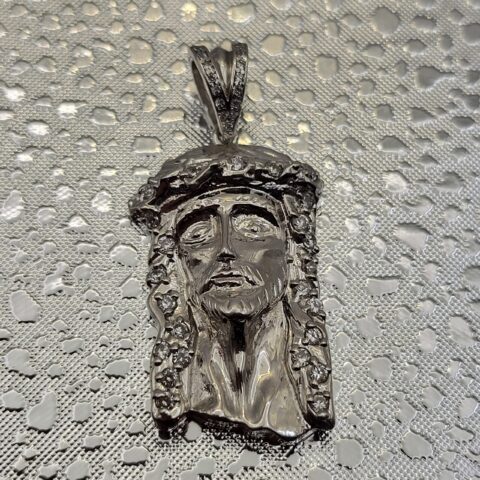 Sterling Silver Face of Crist