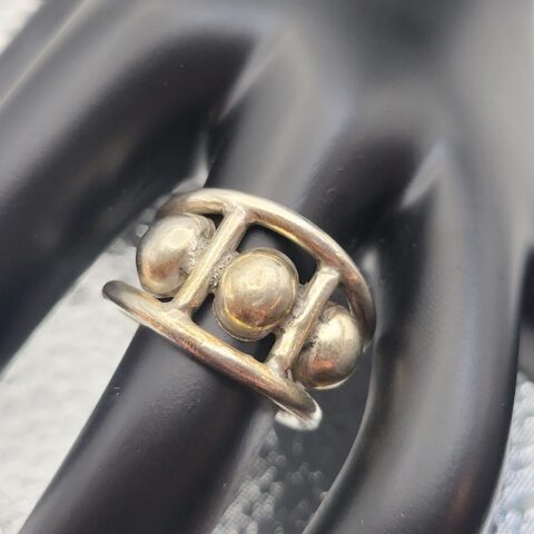 Unique silver ring 925 Size 8